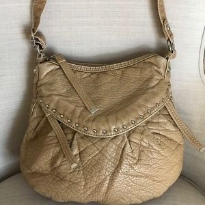 TAN Red Cross body bag